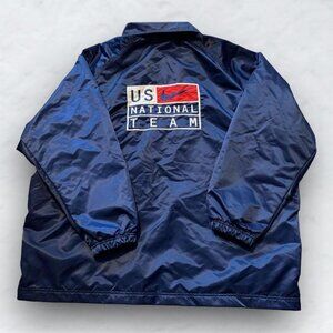 NIKE Vintage U.S. NATIONAL TEAM Satin Light 90's Jacket